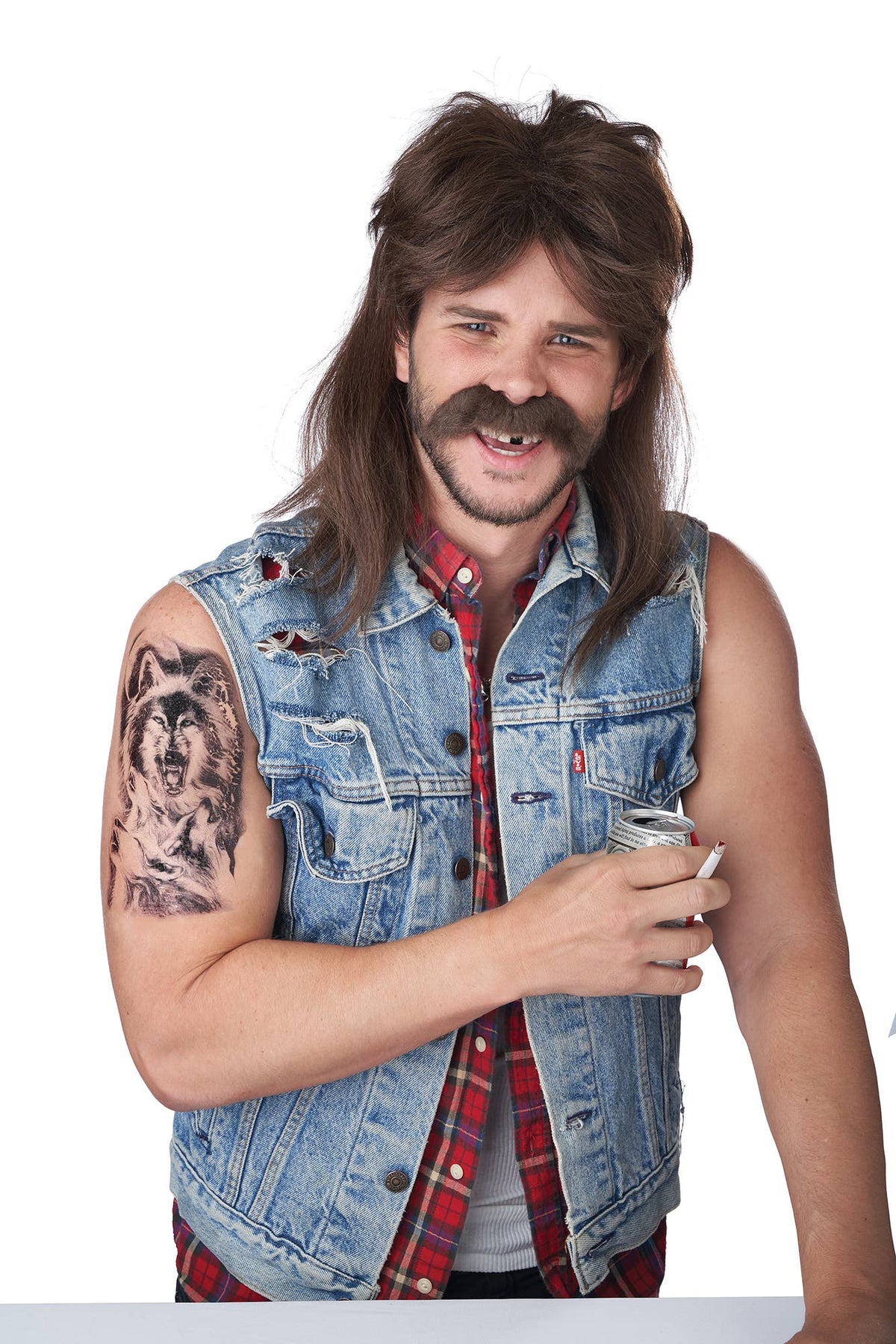 The Lone Wolf Mullet Wig