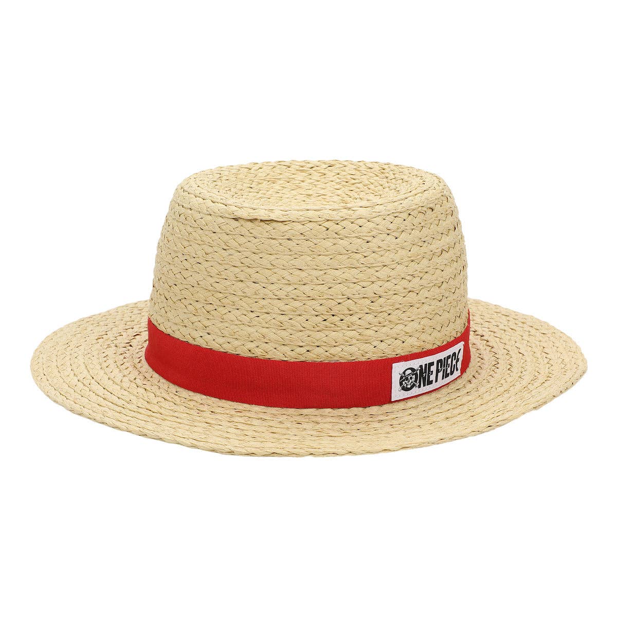 One Piece Luffy Cosplay Straw Bucket Hat With Chin Rope