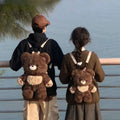 Cute Plush Teddy Bear Backpack