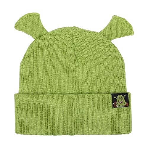 Shrek 3D Cosplay Adult Knit Beanie