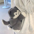 Husky Plush Backpack