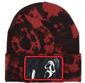 GhostFace Horror Movie Character Embroidered Patch Beanie Hat for Men
