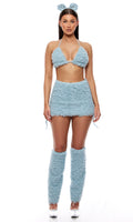 Extra Stuffed 4-Piece Teddy Bear Costume Set