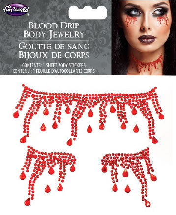 Blood Drip Body Jewelry