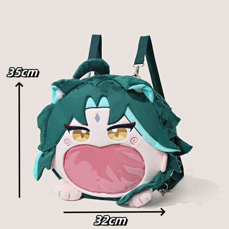 Anime Cartoon Character Plush Backpack