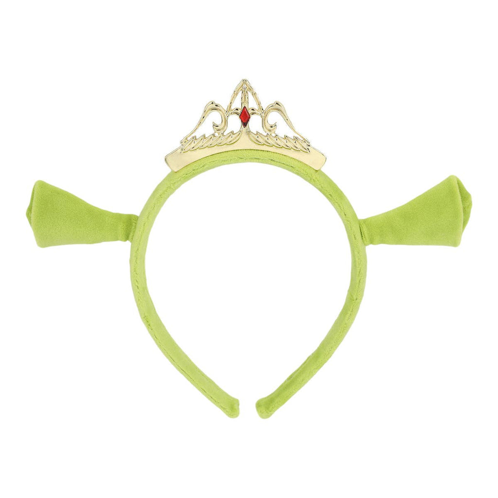 Shrek Fiona Ogre Crown Ears Headband and Heart Necklace Set