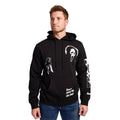 Ghostface Don't Hang Up on Me on Men's Black Hooded Sweathirt