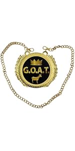 G. O.A.T Medallion