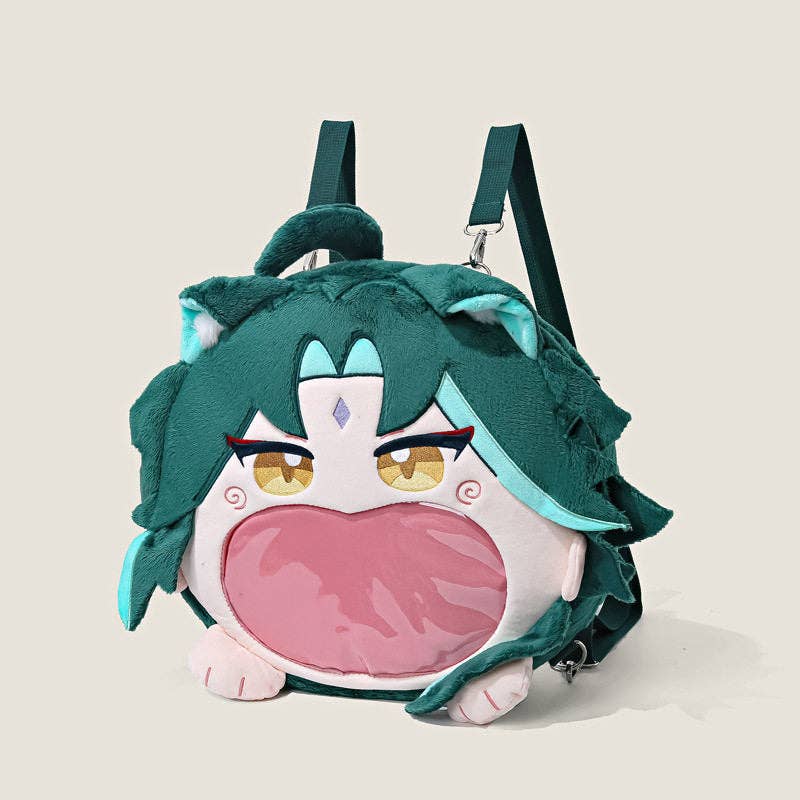 Anime Cartoon Character Plush Backpack