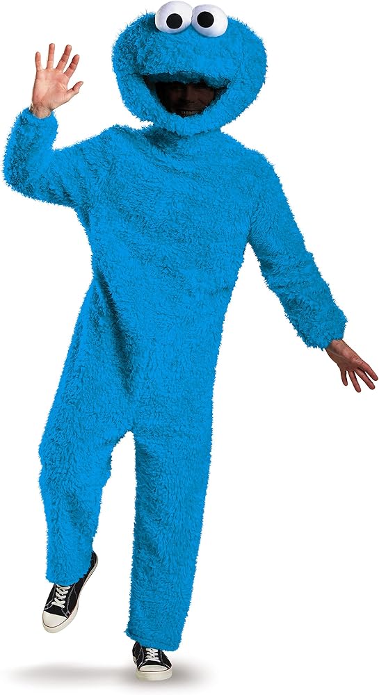 Cookie monster adult costume