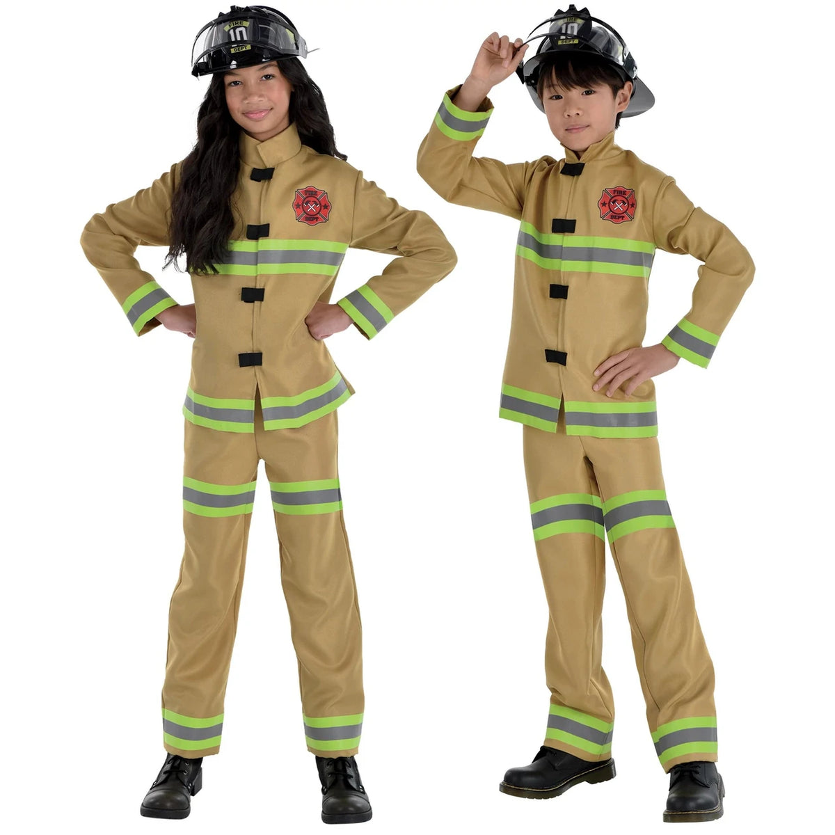 Firefighter pompier kids Costume