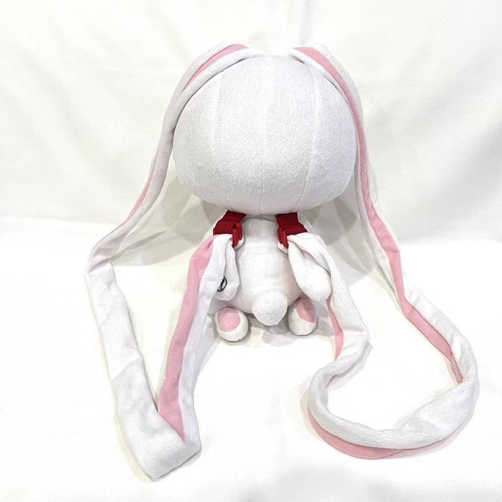 Cute Red-Eyed Rabbit Plush Backpack