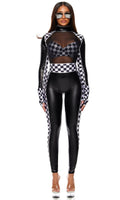 Finish Line Car Racer Costume for Women