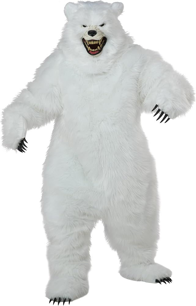 DELUXE POLAR BEAR WITH ANI-MOTION MASK
