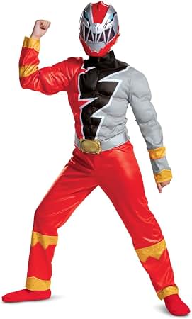 Red Power Ranger Kids Custome