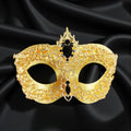 Gold gold masquerade Mask, 2 in 1 mask, Venetian mask