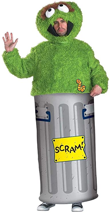 Oscar the grouch adult costume