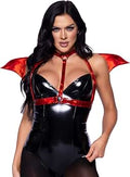 Iridescent devil wing body harness