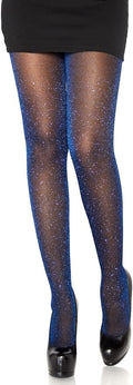 Blue  shimmer Tights