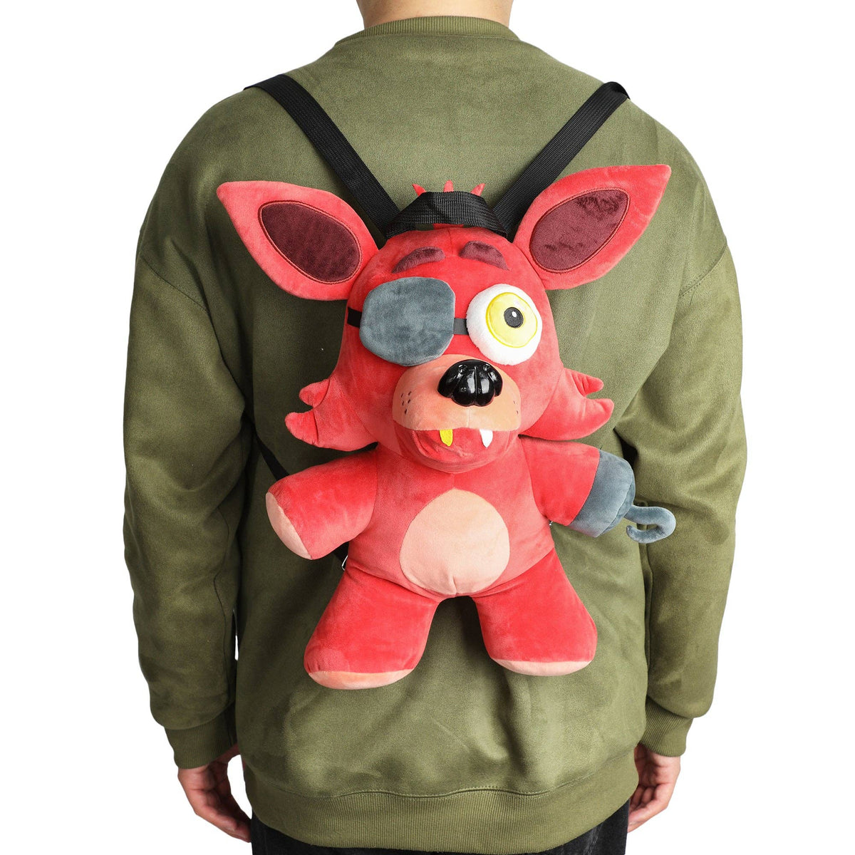 Five Nights at Freddy's Foxy Adult 16" Plush Character Backpack