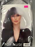 pop muse wig black and white