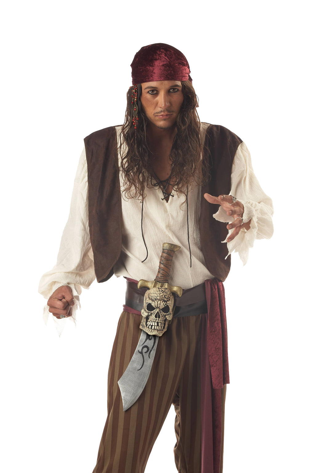 Pirate Sword With Skull Sheath
