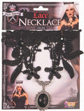 Lace necklace collier