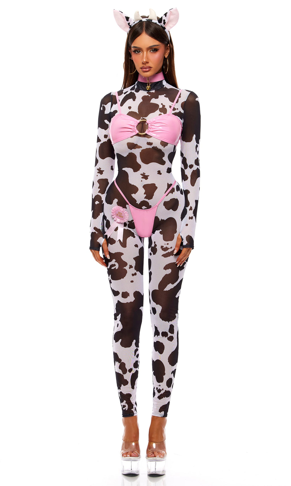 Moo’d Swings 7-Piece Cow Costume Set