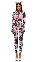 Moo’d Swings 7-Piece Cow Costume Set