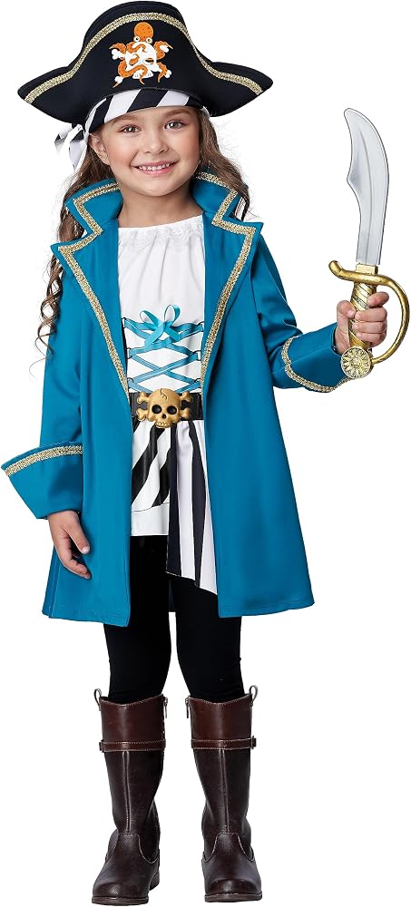 Petite pirate child costume
