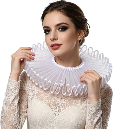 Victorian ruffle collar & cuffs