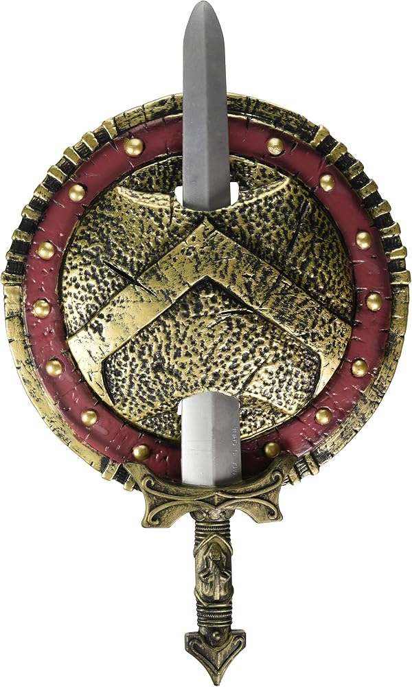 Spartan Combat Shield And Sword