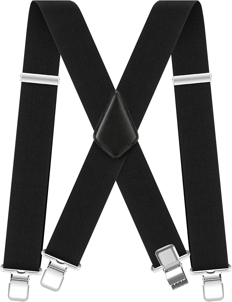 Black suspenders