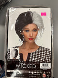wicked wig black and white