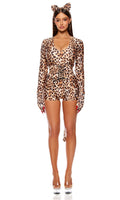 Hear Me Purr Leopard Costume