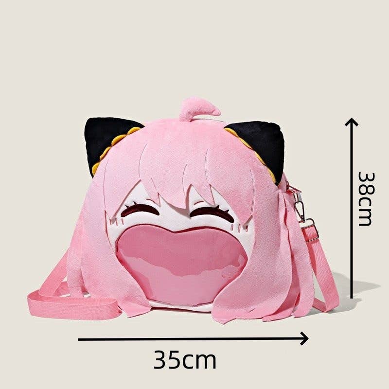 Cartoon Character Plush Backpack