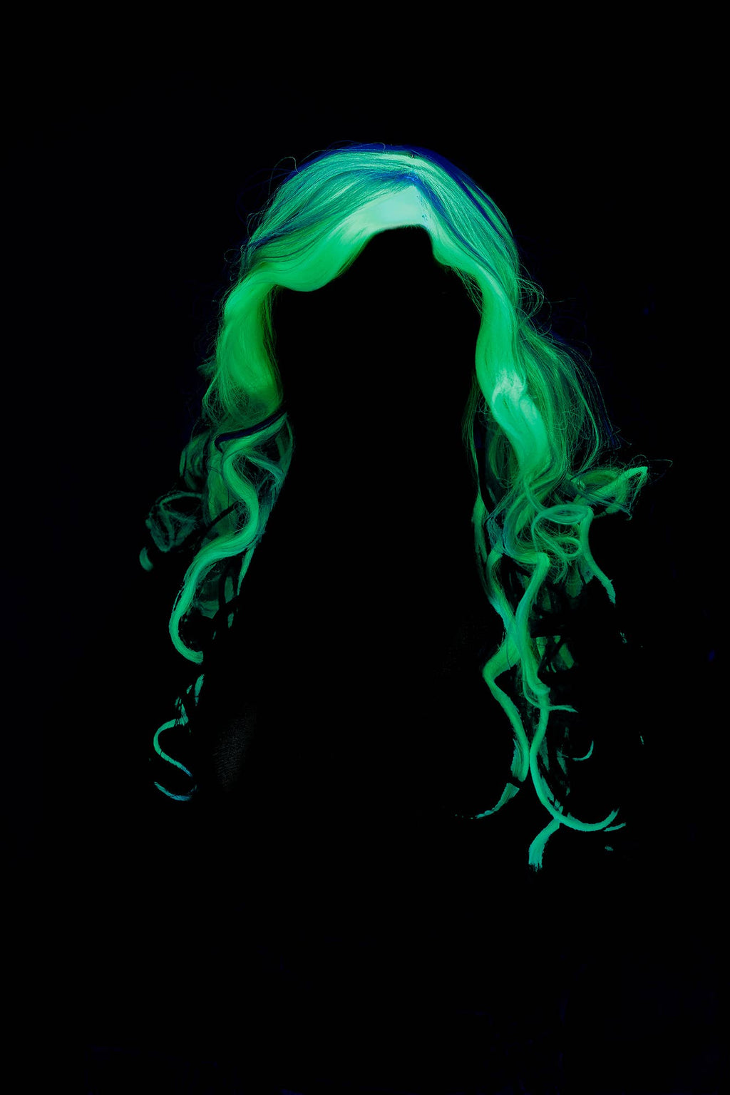 Glow In The Dark Ghost Wig