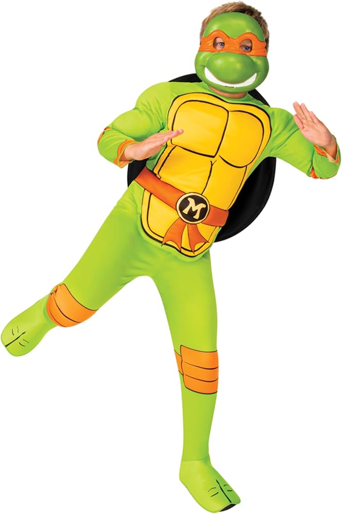 Nina Turtles Kids Costume Michelangelo