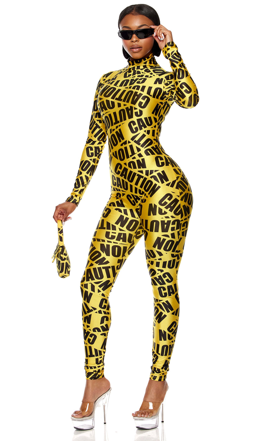 Caution Sexy Caution Tape Costume