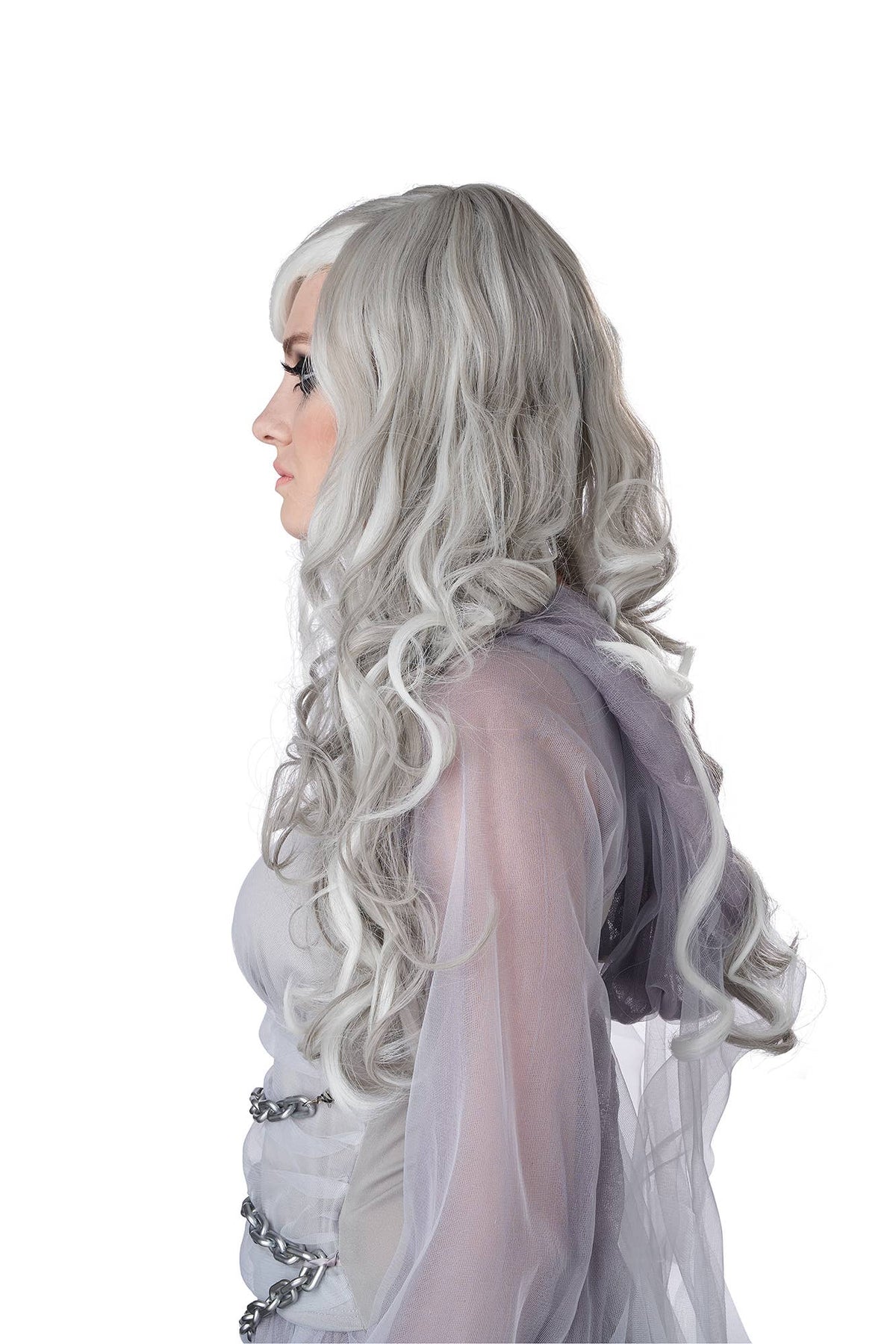 Glow In The Dark Ghost Wig