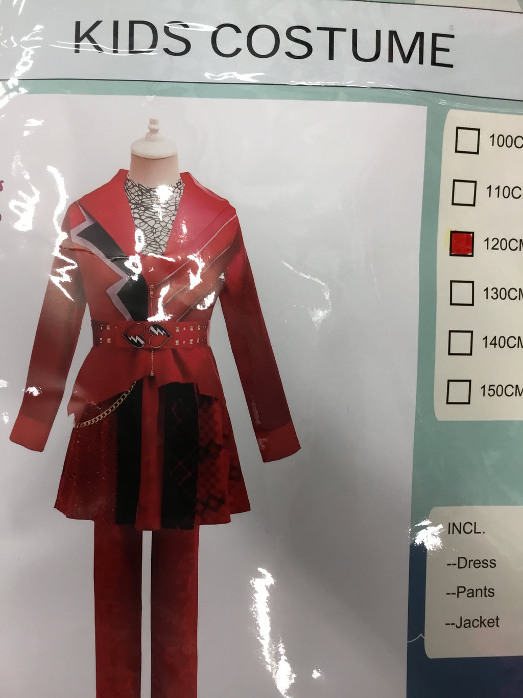 Red Daughter Costume