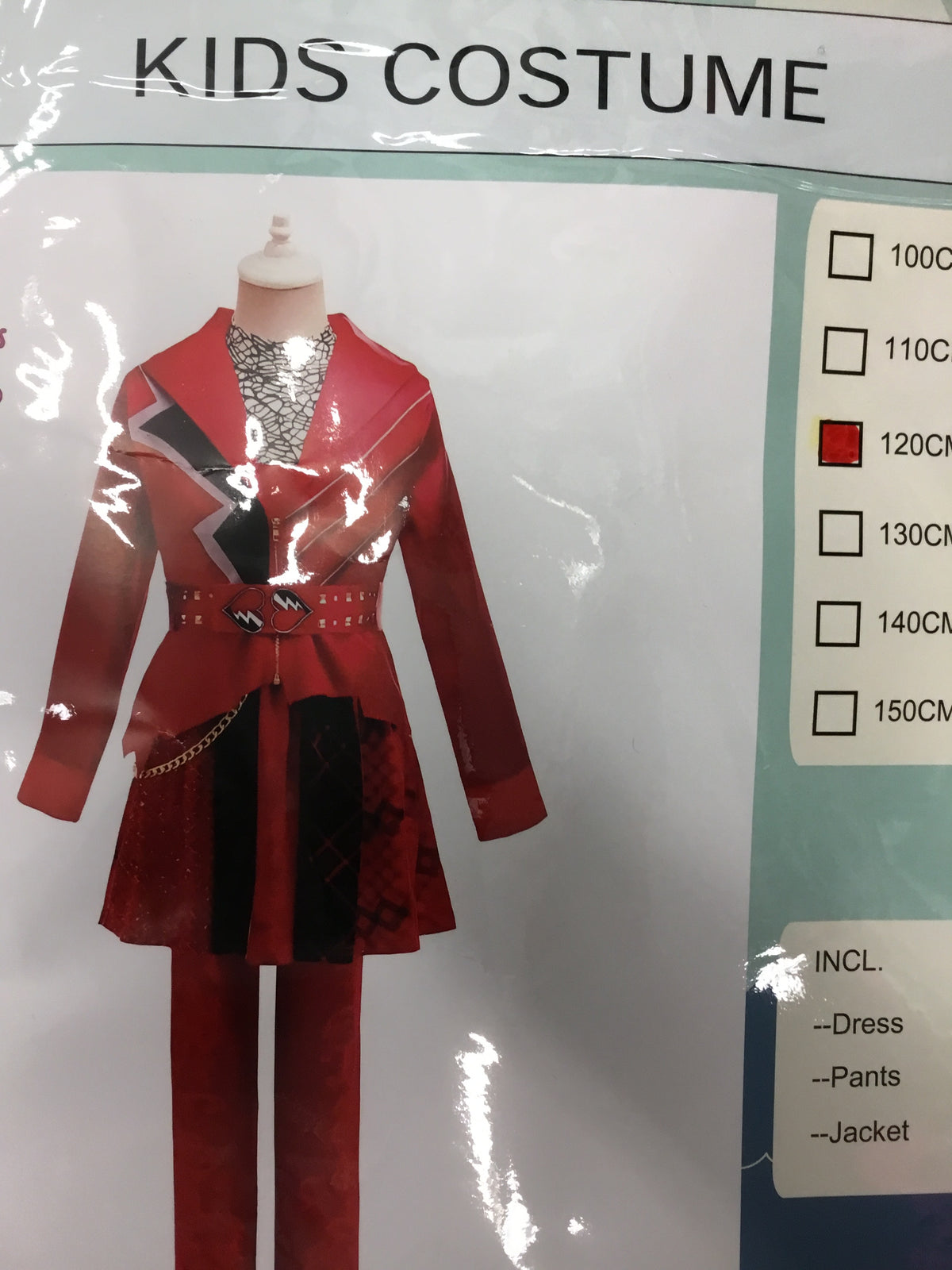 Red Daughter Costume