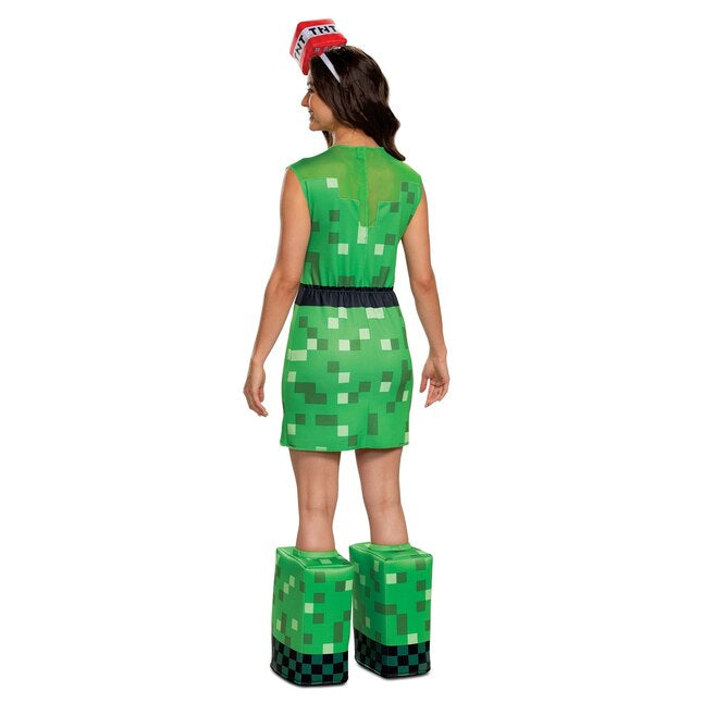 Minecraft creeper adult costume
