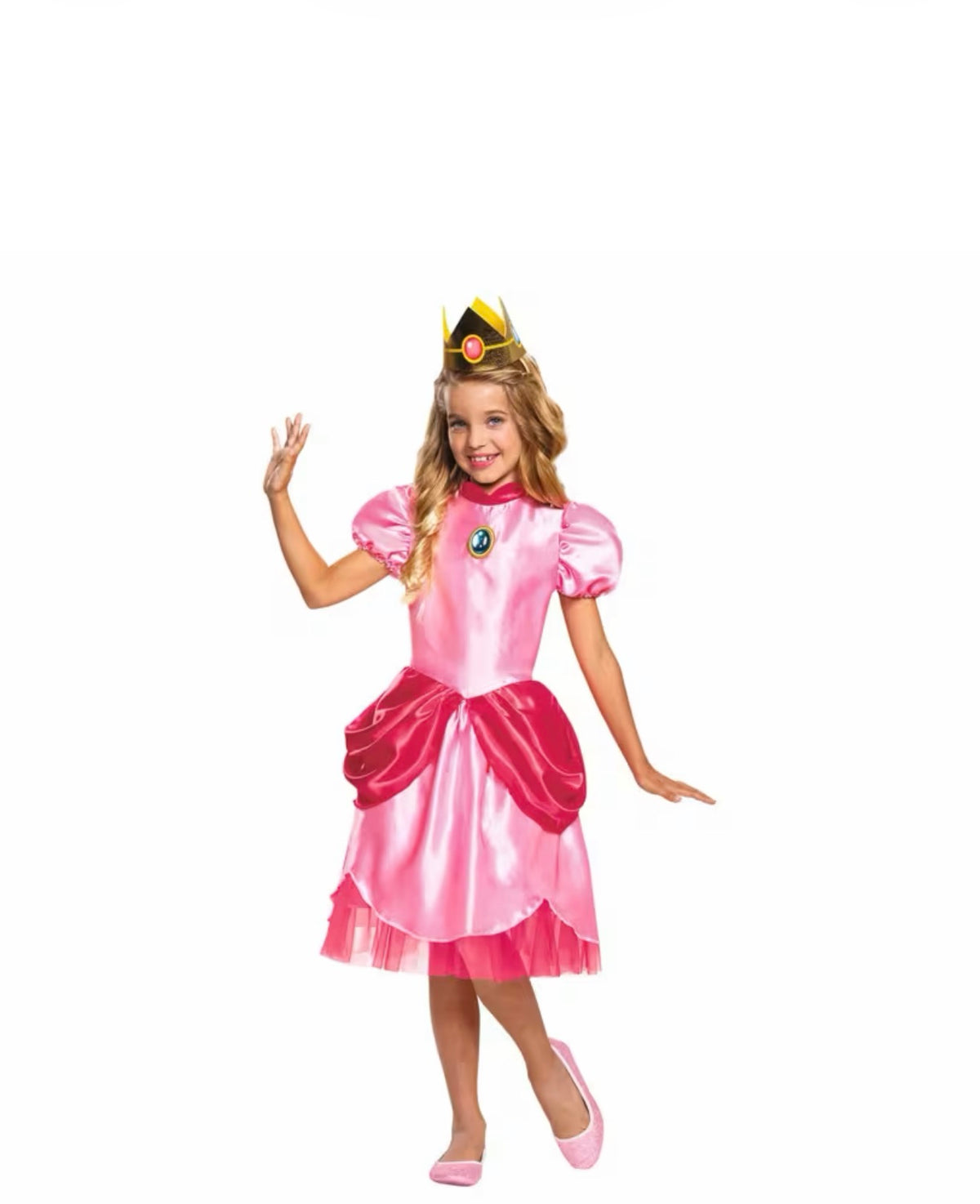 Princess peach child costume