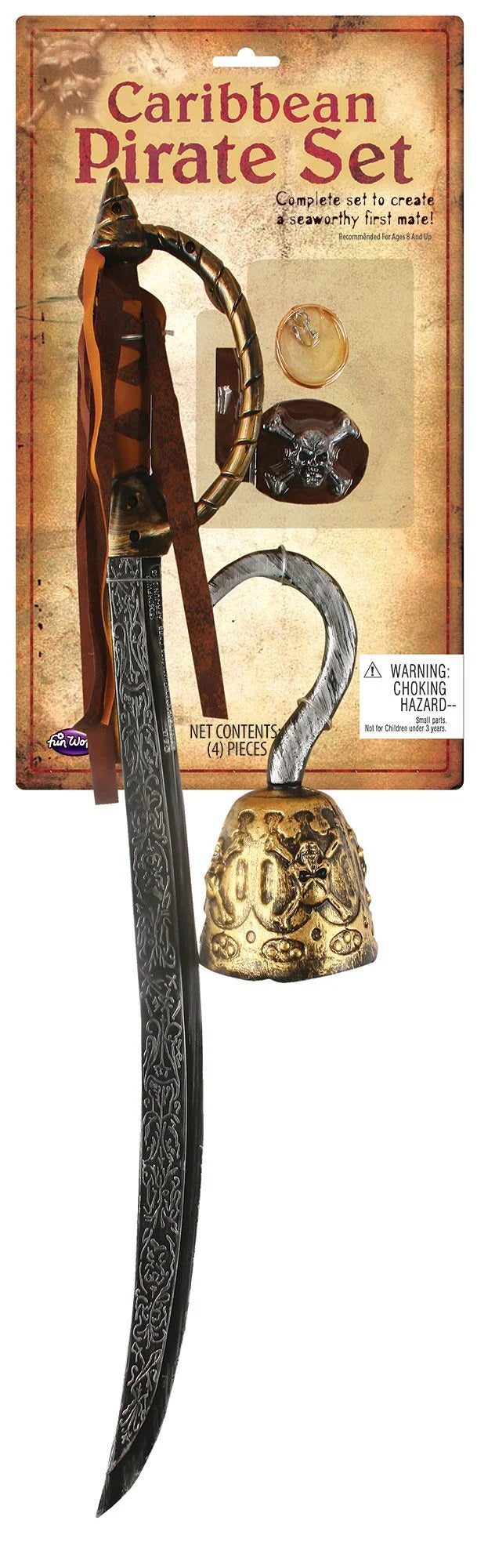 Pirate set costume kit