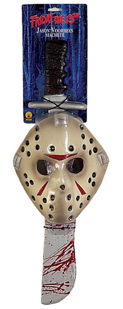 Jason Voorhees Mask And Machete