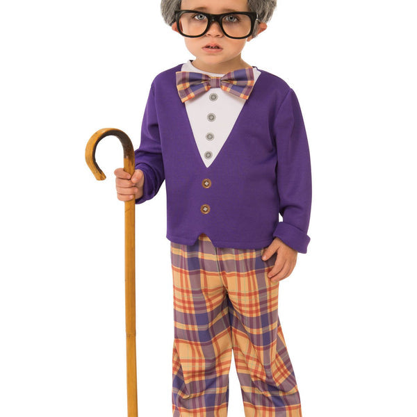 little old man kid costume