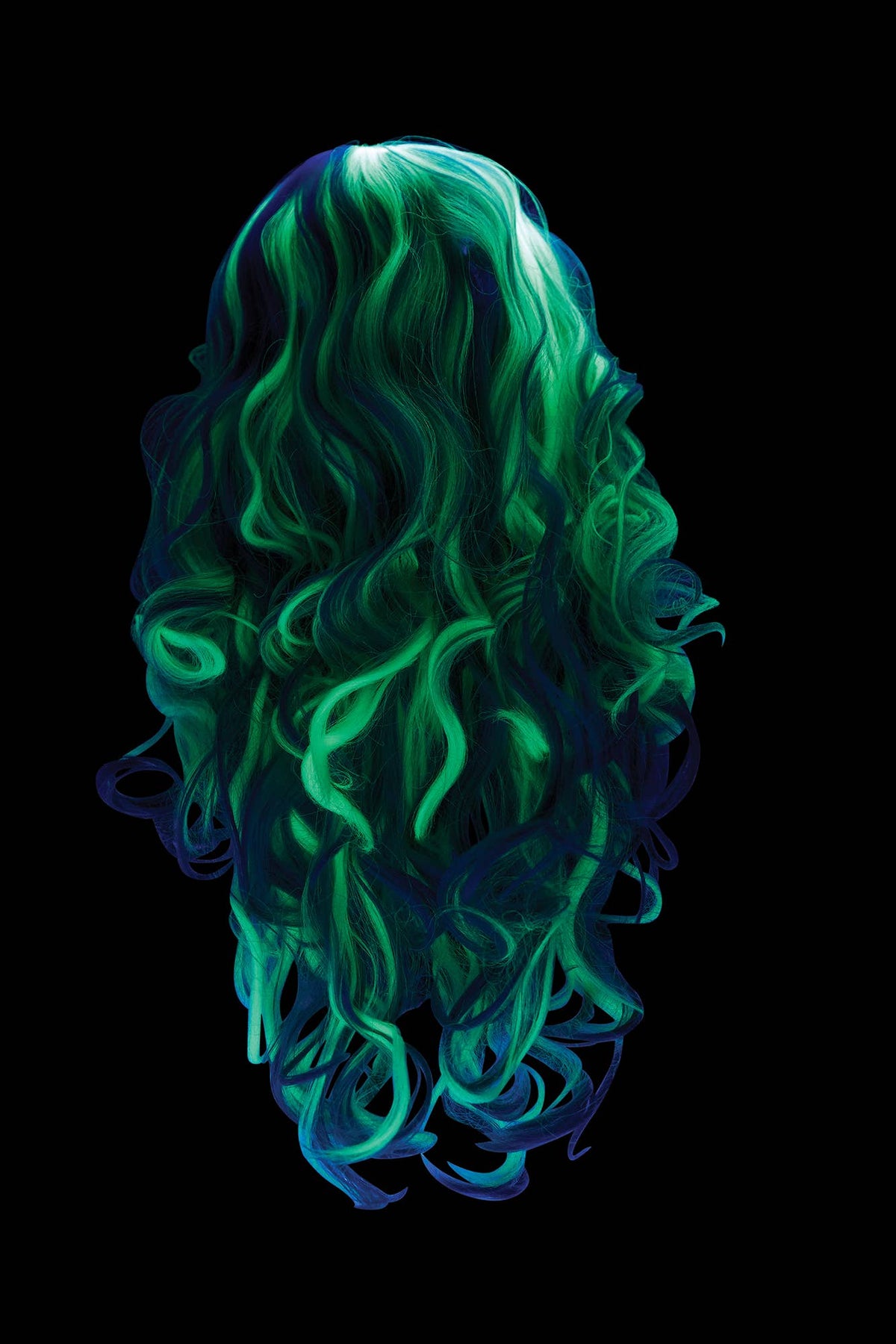 Glow In The Dark Ghost Wig