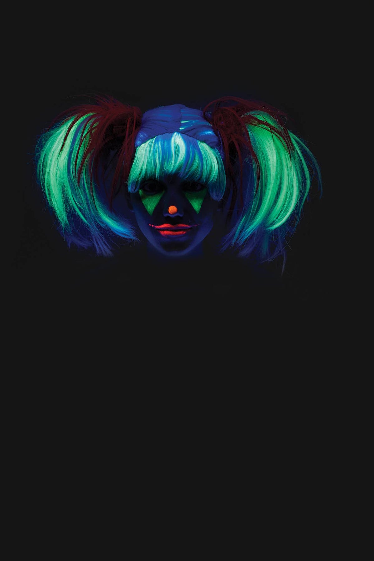 Glow In The Dark Punk Pigtails