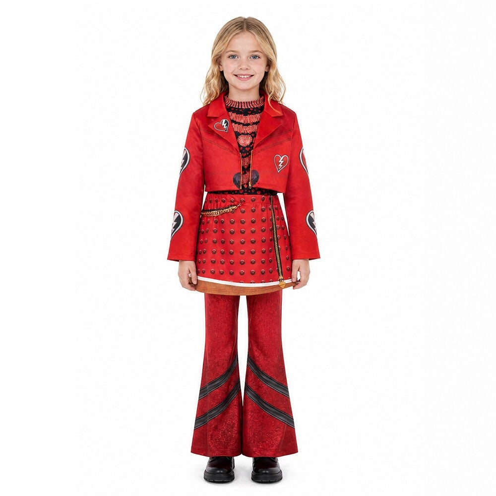 Red Daughter Kid Costume